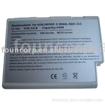 Replacement Battery for Gateway 400/450/M530 Series